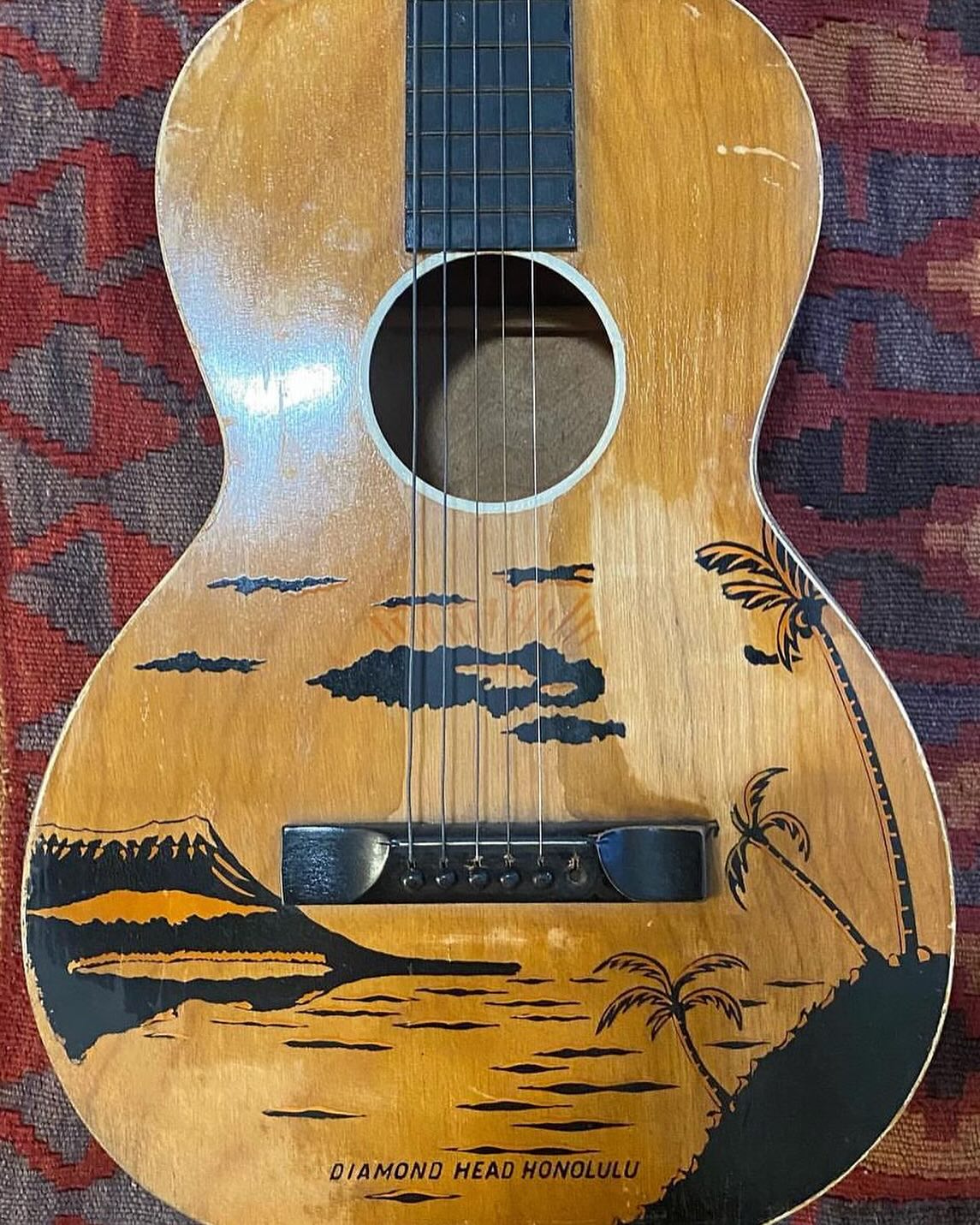 Restoring a 1930s Regal diamond head acoustic guitar