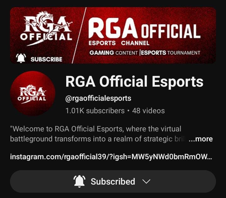 RGA Offical Esports | Karachi