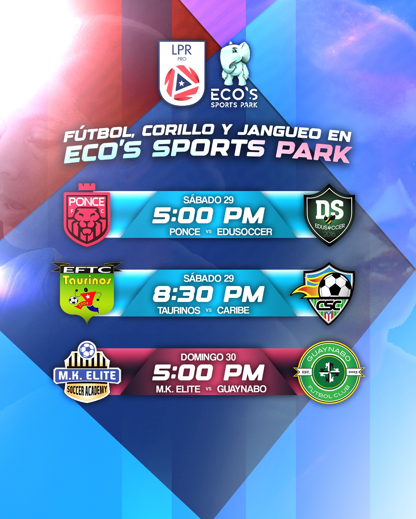 Liga - 📺⚽ ¡Vive la emoción de la LPR Pro en Ecos Sports Park! #LPRPRO # ...