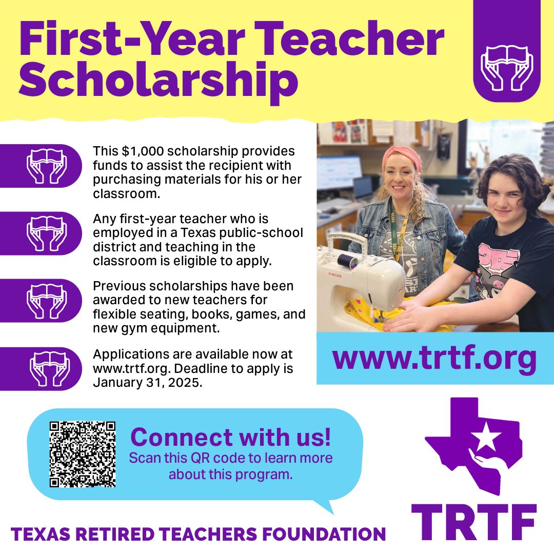 Applications... - TRTA (Texas Retired Teachers Association) | Facebook