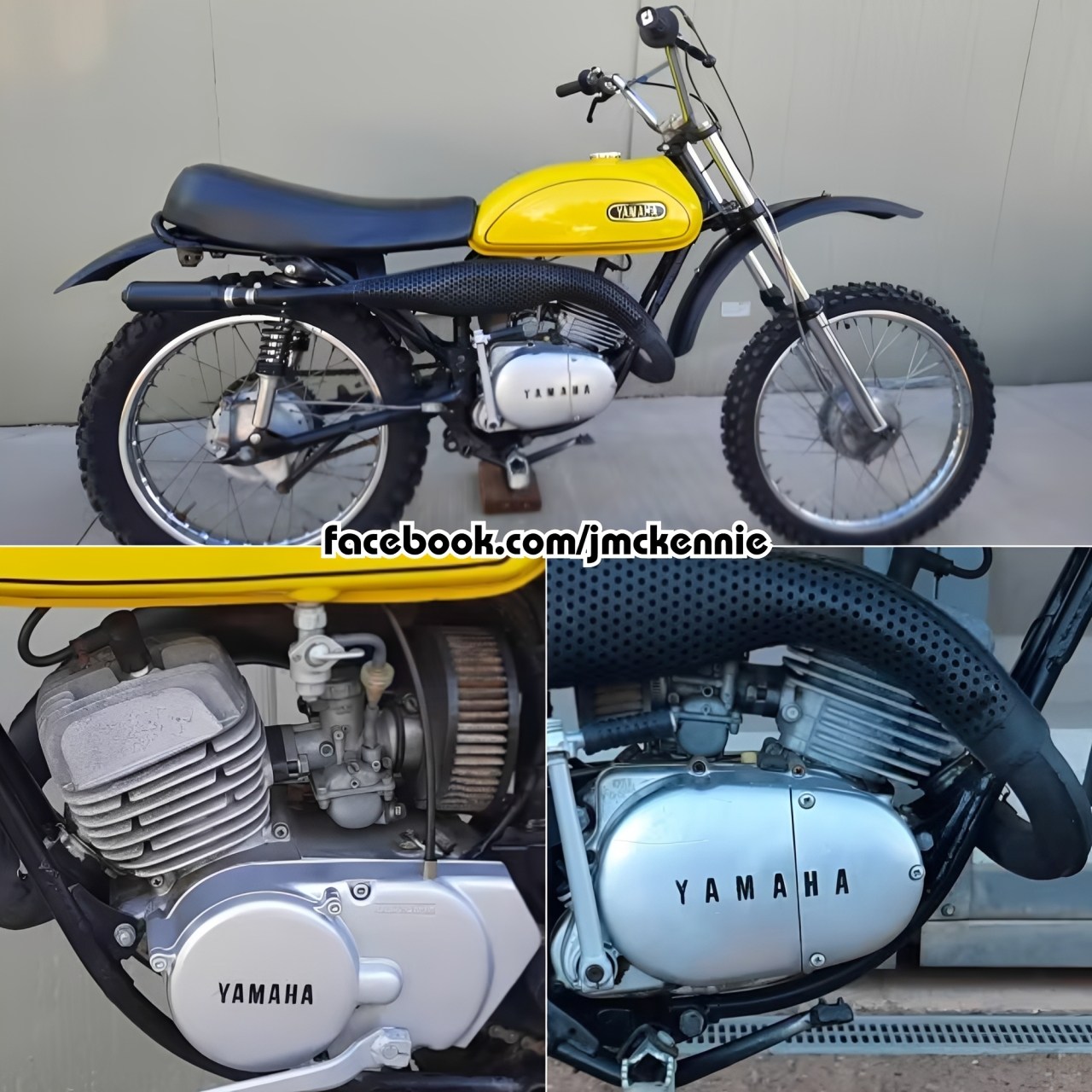 1973 Yamaha ATMX 125 vintage motocross bike