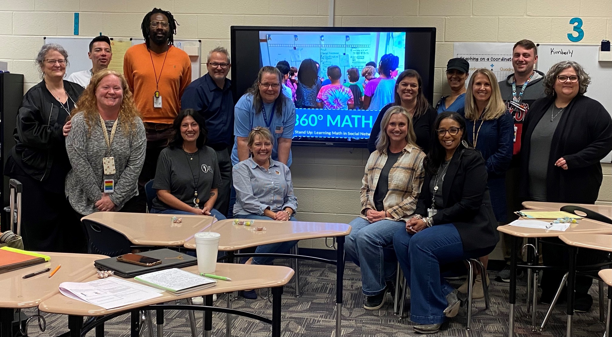 Paulding - Sean Kavanaugh, founder and creator of 360 Math, came to P.B ...