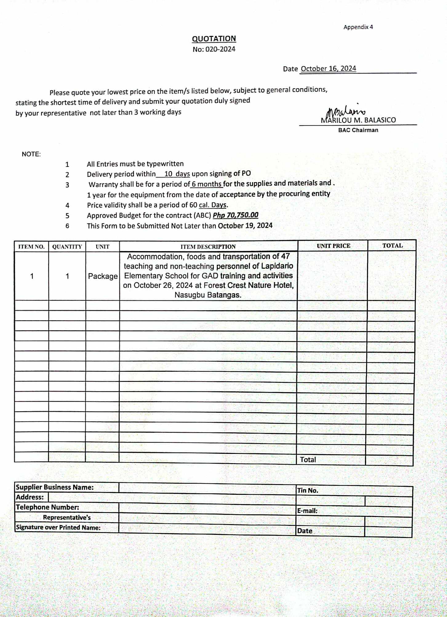 DepEd Tayo Lapidario ES - Cavite Province | Trece Martires