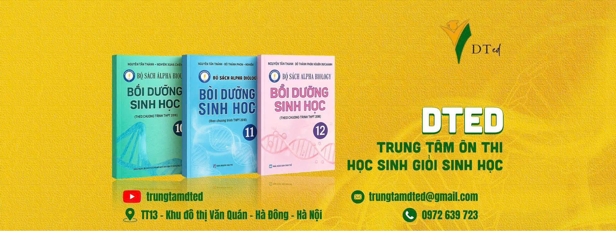 Sách sinh học DTed | Hanoi
