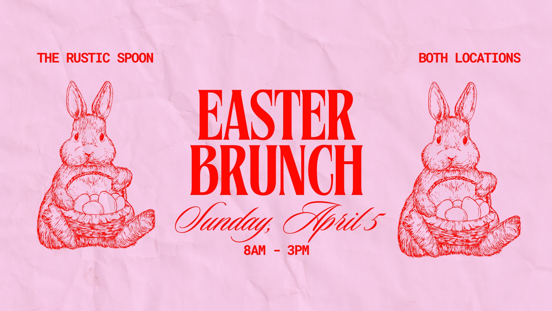 Easter Brunch at The Rustic Spoon Red Mill