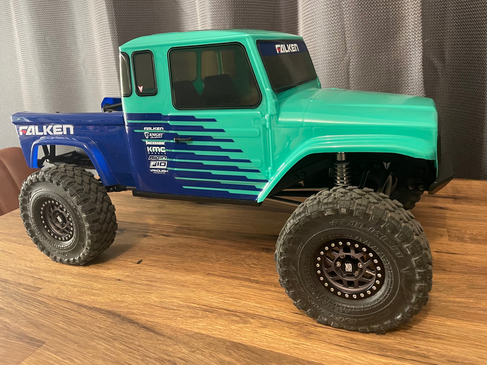 Vanquish Phoenix with Falken wheels and tires
