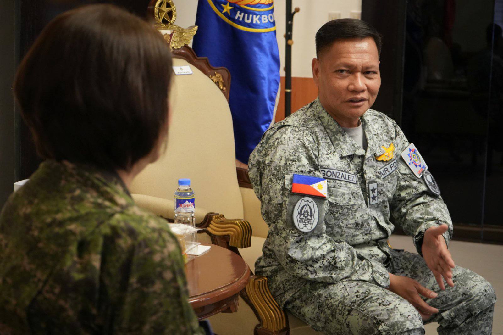 Philippine - Major General Aristotle D Gonzalez PAF together with ...
