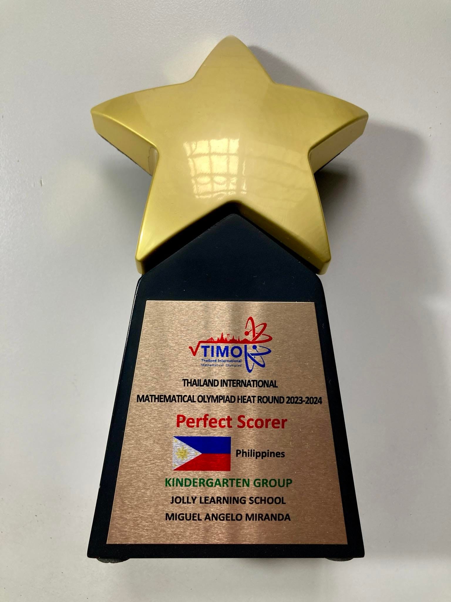 Congratulations math wizard Jolly... - Jolly Learning School