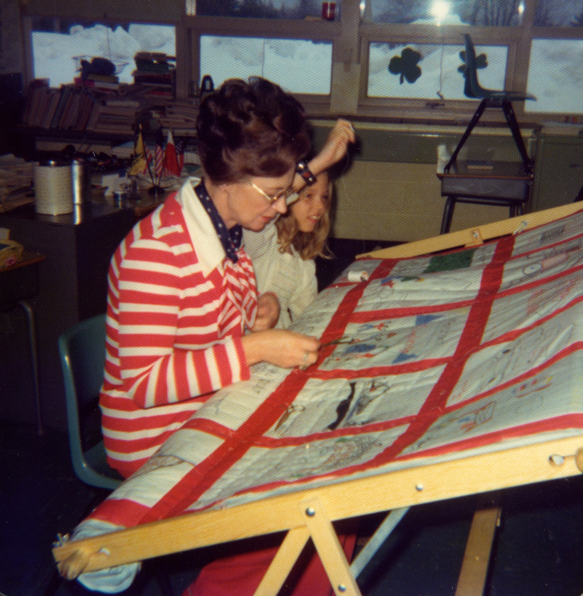 United Methodist's 1976 Bicentennial Quilt
