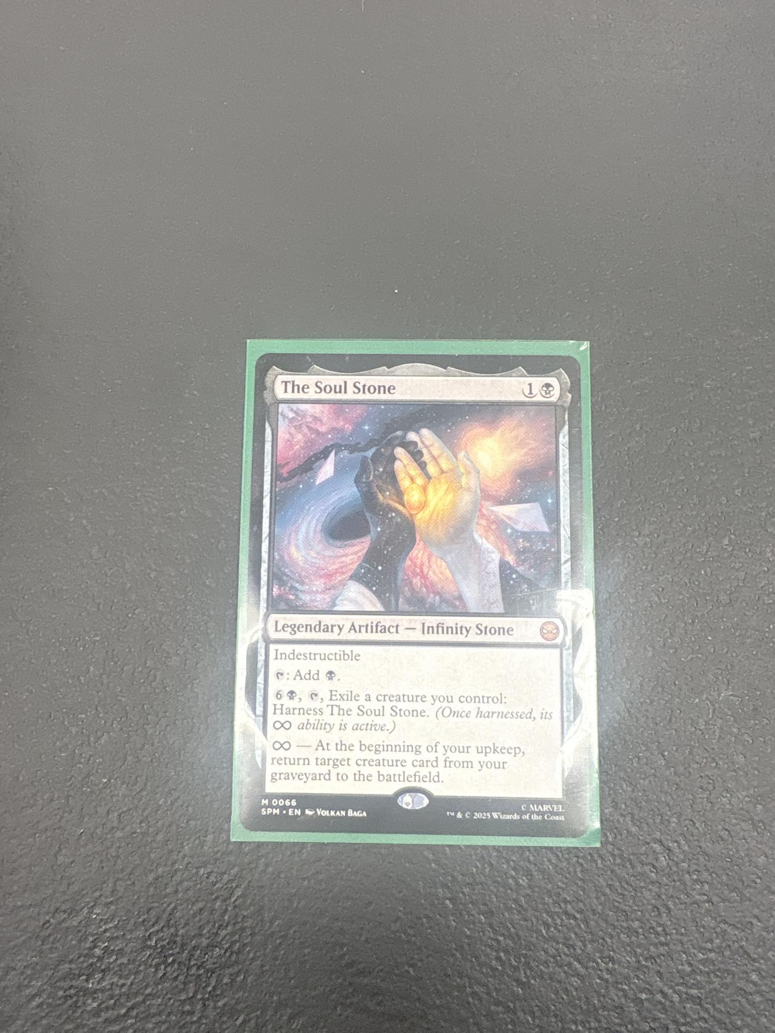 Magic: The Gathering player pulls rare Soul Stone card