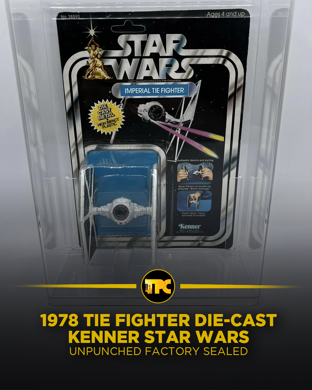 Toy History: In 1978 the TIE Fighter was one of the first three