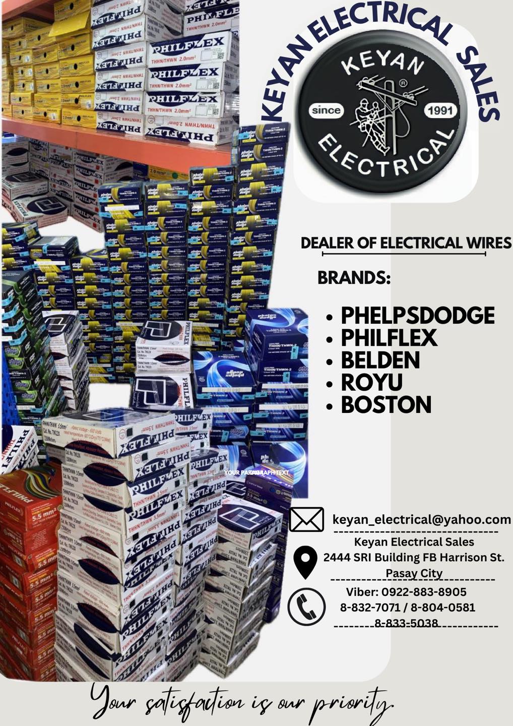 Keyan Electrical Sales | Pasay City