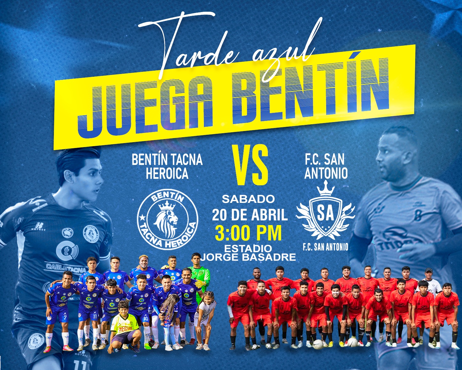 𝗘𝗡 𝗟𝗔 𝗧𝗔𝗥𝗗𝗘... - Bentín Tacna Heroica - Divisiones Menores | Facebook
