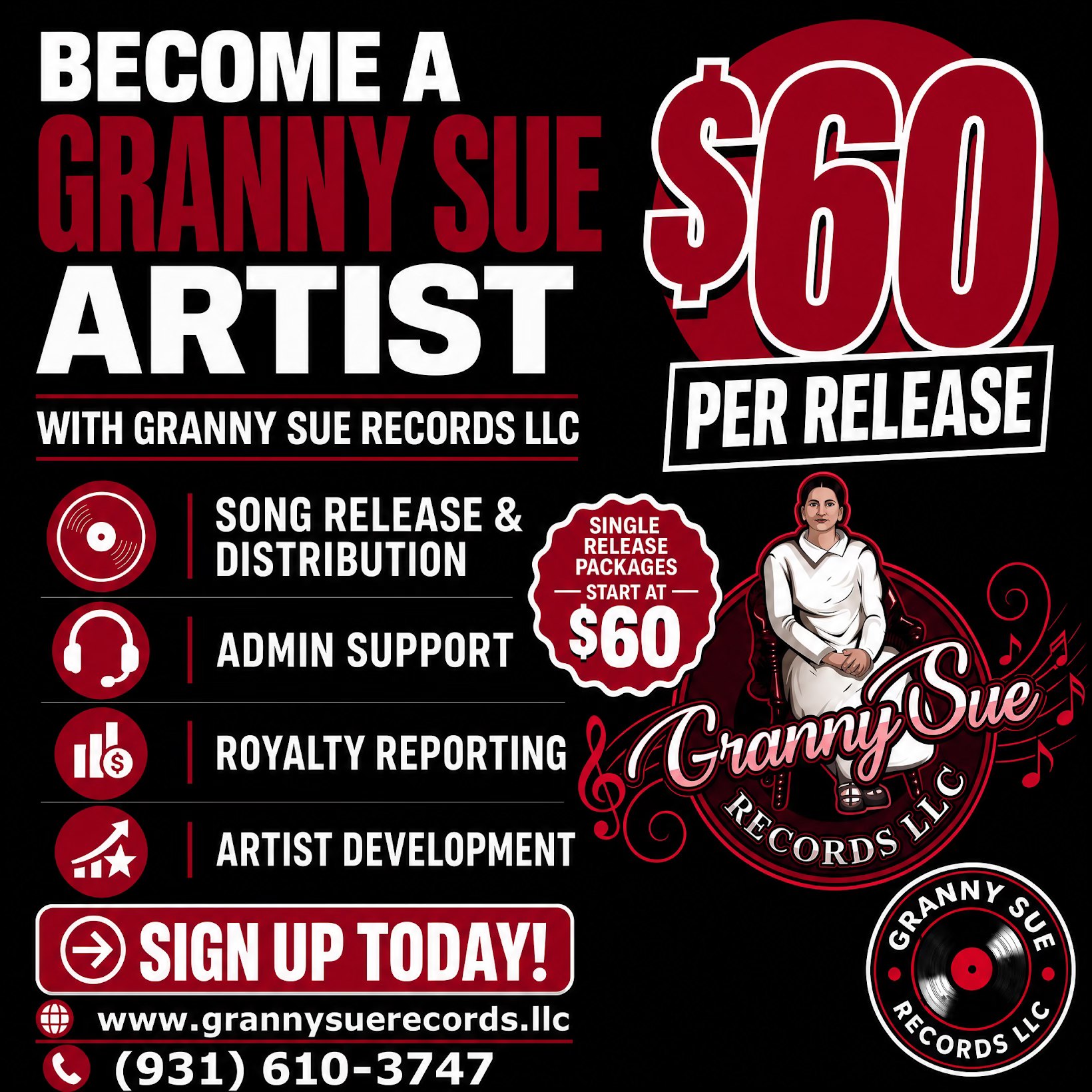Granny Sue Records LLC | Clarksville TN Sue Records Plundering The