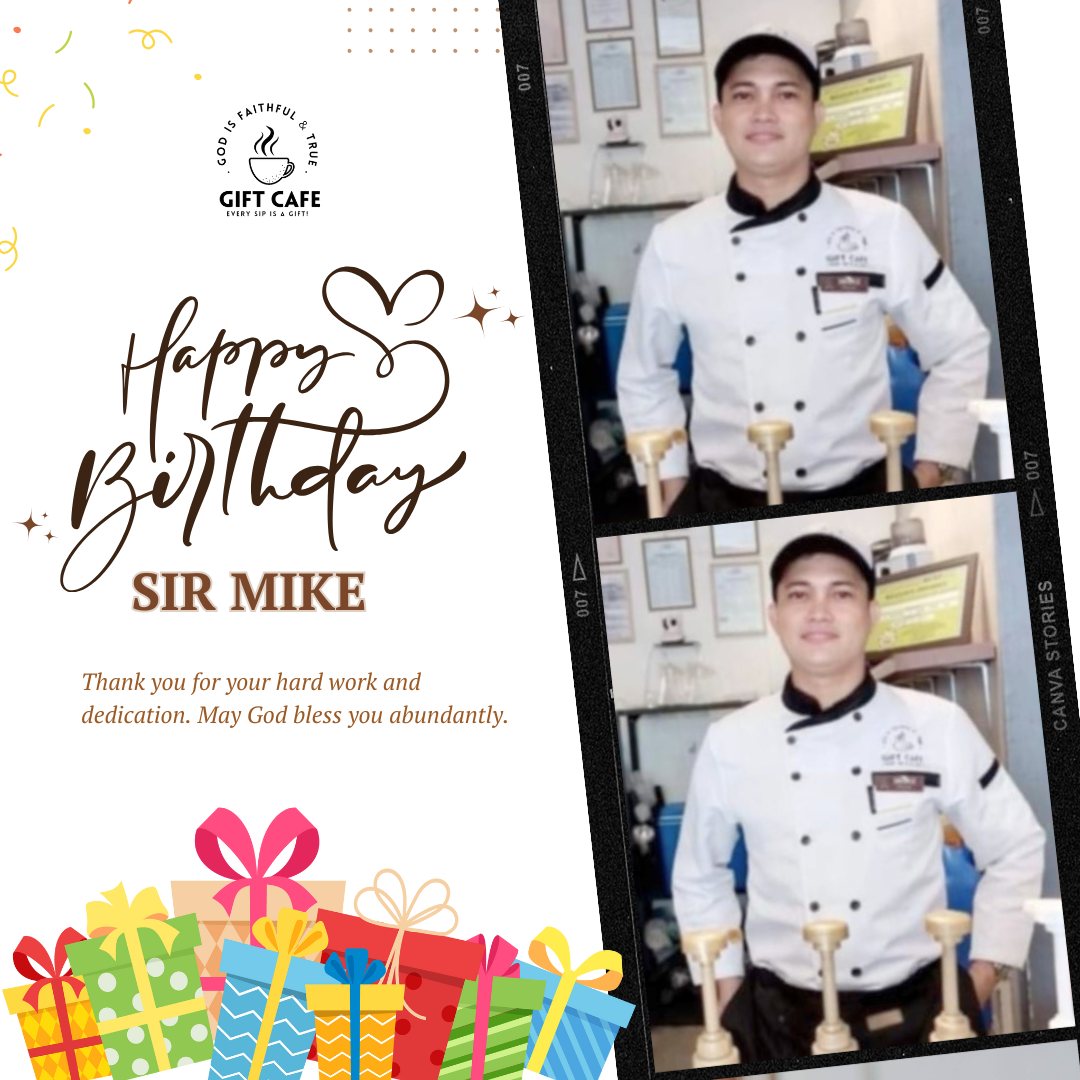GIFT CAFE - Happy Birthday to our amazing Team Leader! 🎉☕️... | Facebook