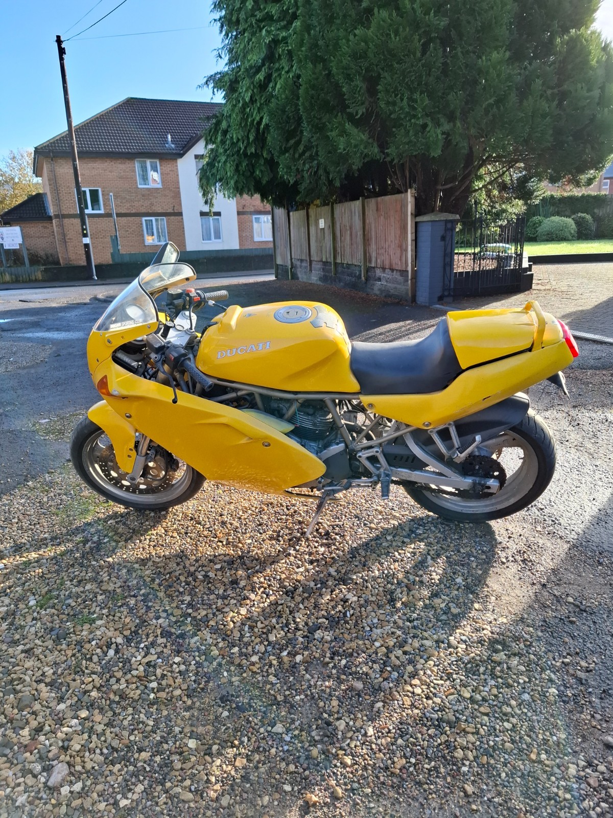 Looking for a project for the winter? A 1997 Ducati ST2 Project