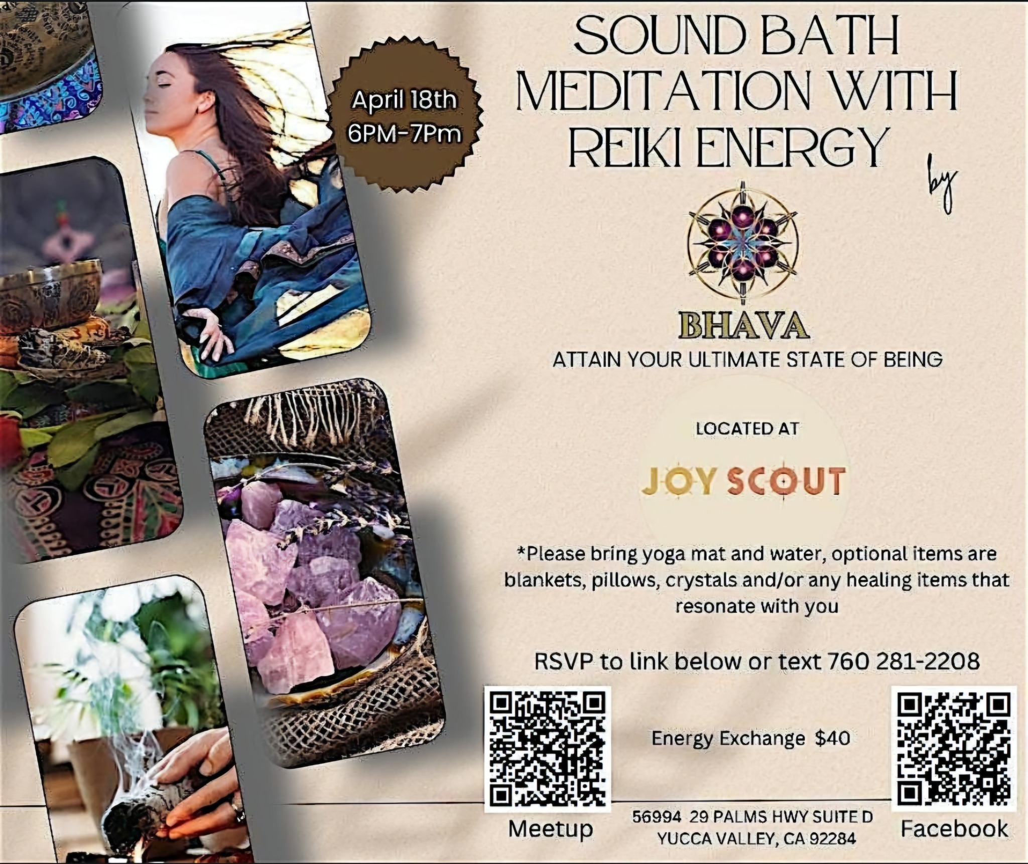 Sound Bath Meditation with Reiki Energy