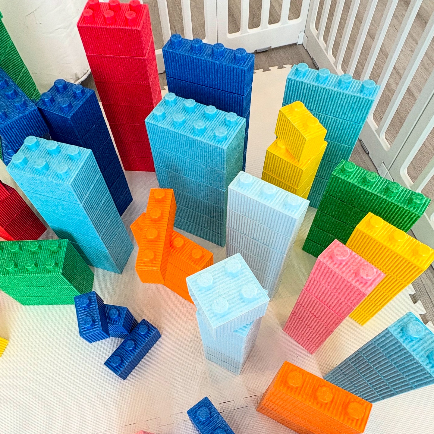 Woodland - Have fun building with our giant soft foam Lego pieces! Now ...