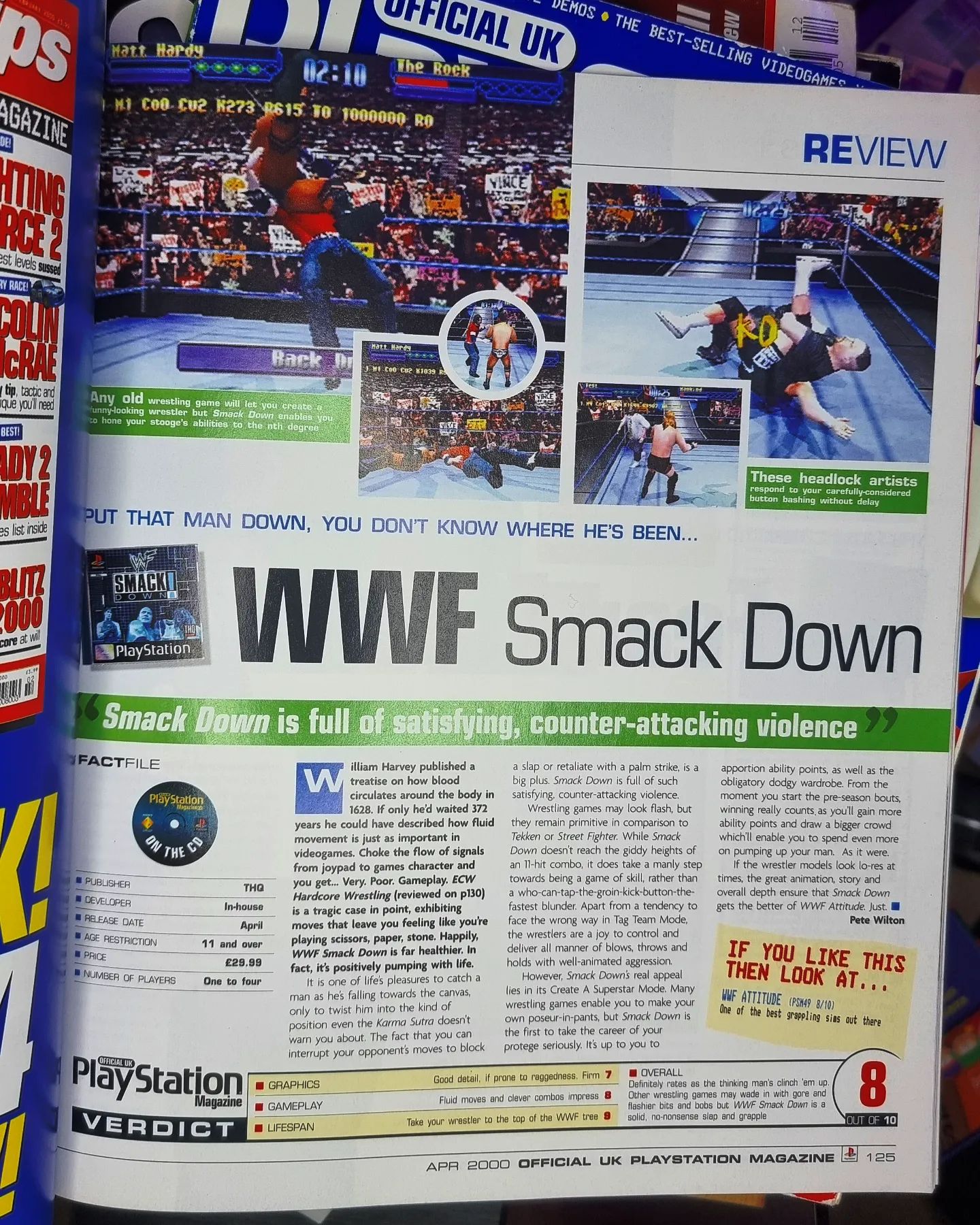 WWF SmackDown! Turns 26 Today! 💥🥊 Released in 2000 on