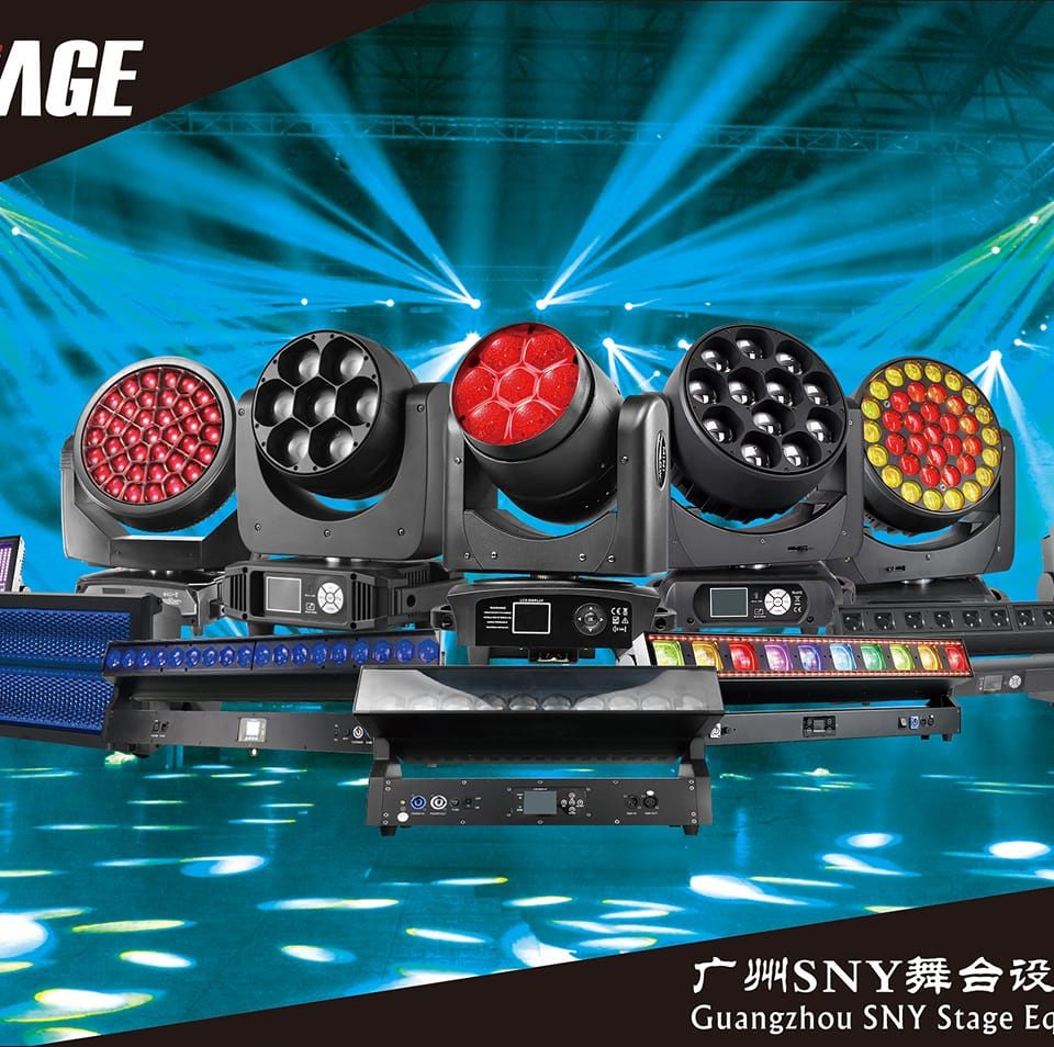 SNY.STAGE Professional led 12x40w dj bar pixel zoom wash with auxiliary ...