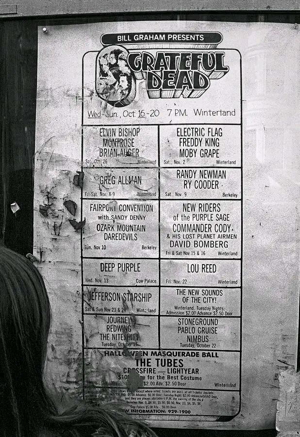 Grateful Dead's October 16, 1974 Winterland Arena show