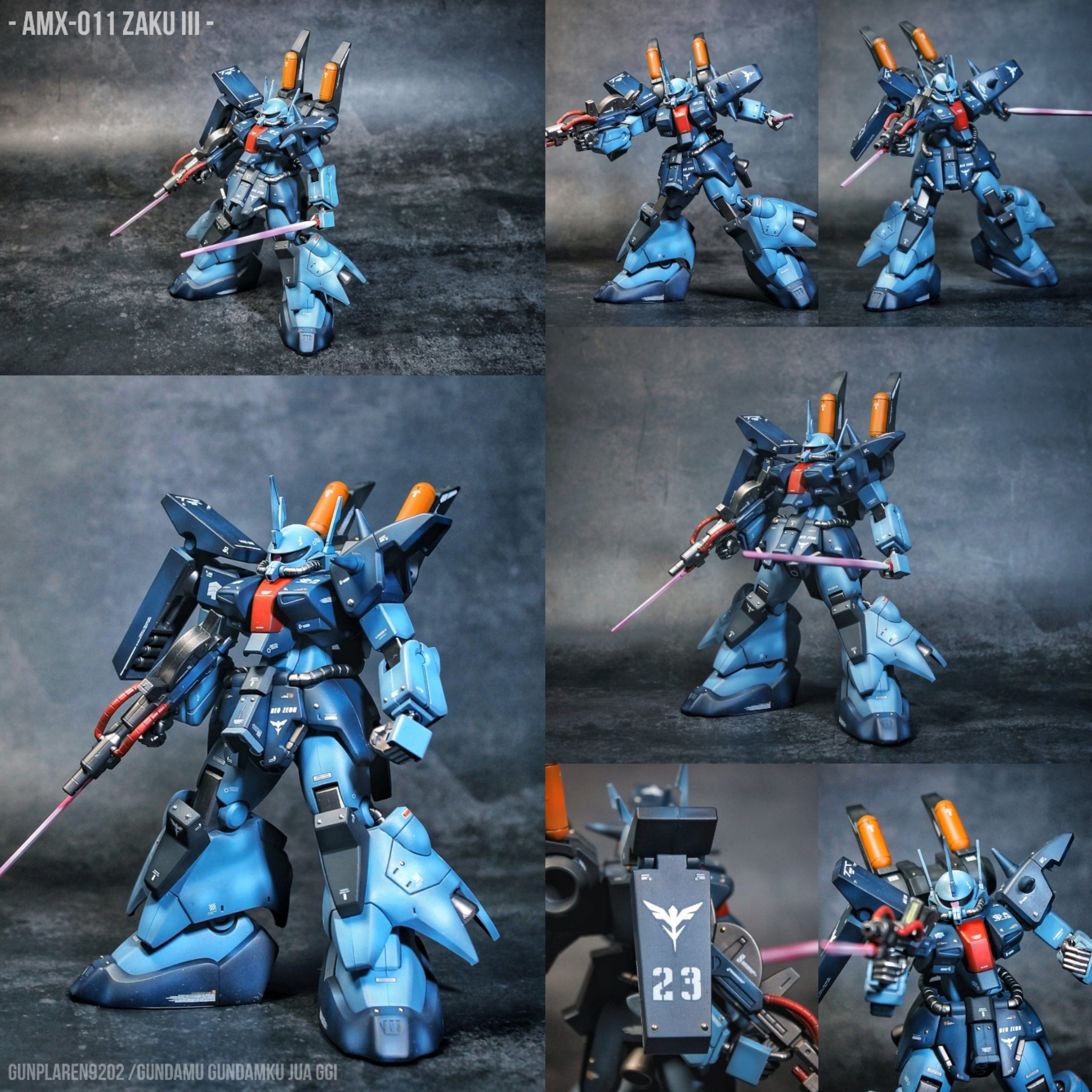 HG 1/144 AAMX-011S ザクIII改(機動戦士ガンダムZZ)