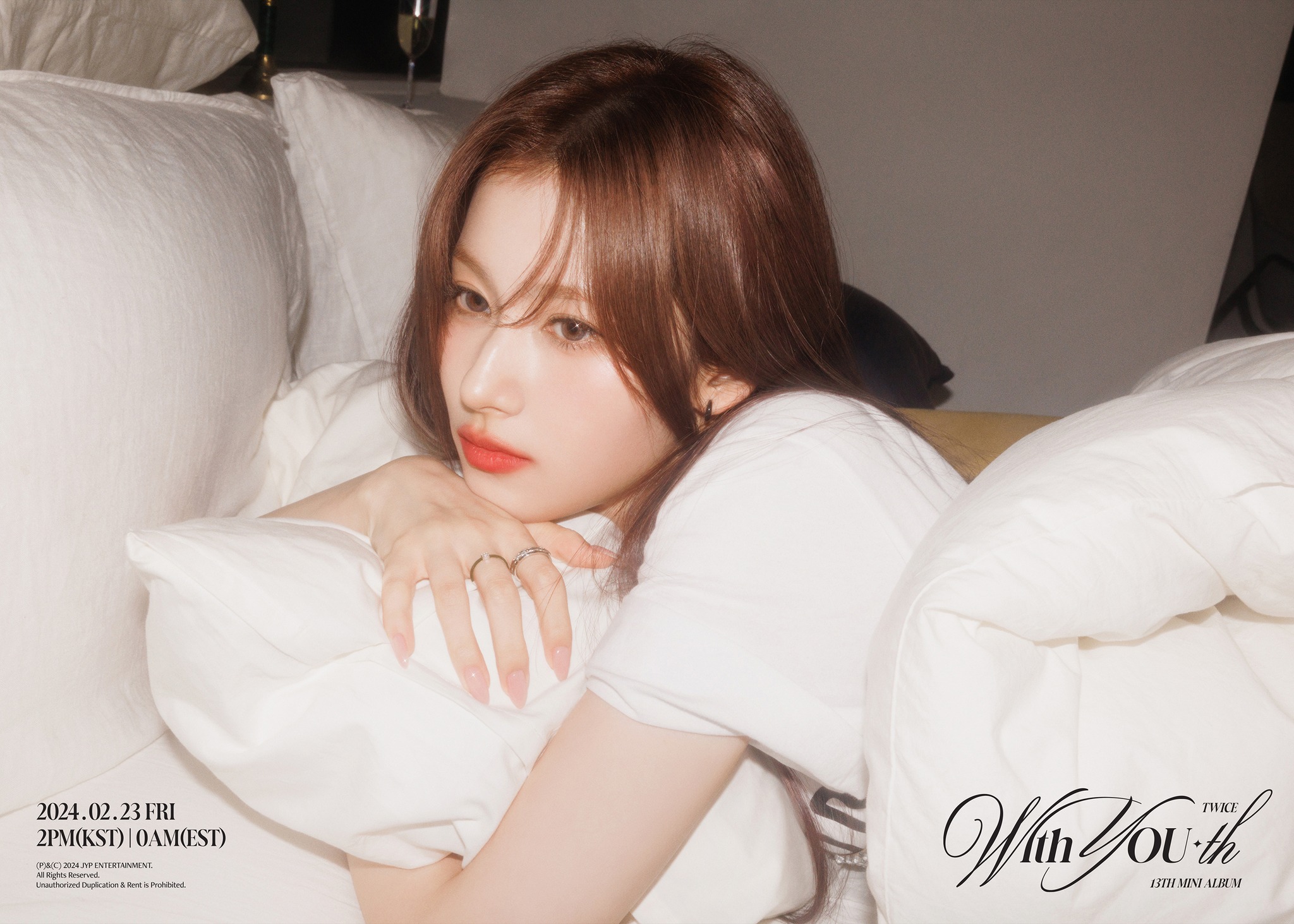 TWICE 13TH MINI ALBUM “With YOU-th” 🥂 Concept Photo #SANA #사나