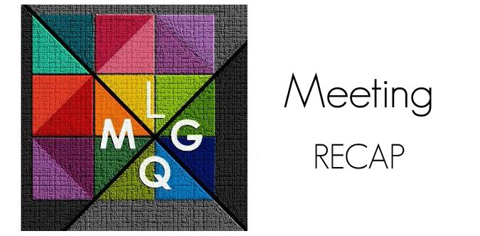 The January 2025 Meeting... - Lincoln Modern Quilt Guild | Facebook