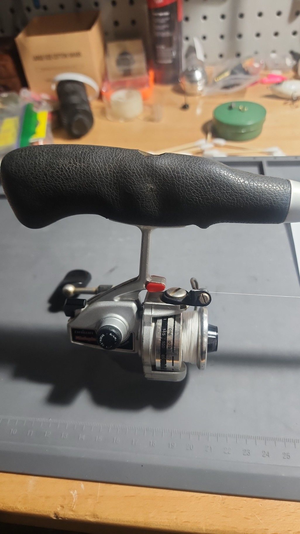 daiwa mini spin combo System Minispin Ultralight Spinning Reel and Rod in Hard Carry Case : Spinning Rod And Reel Combos : Sports & Outdoors making every fishing trip a breeze Vintage Daiwa Minispin Ms-18 4