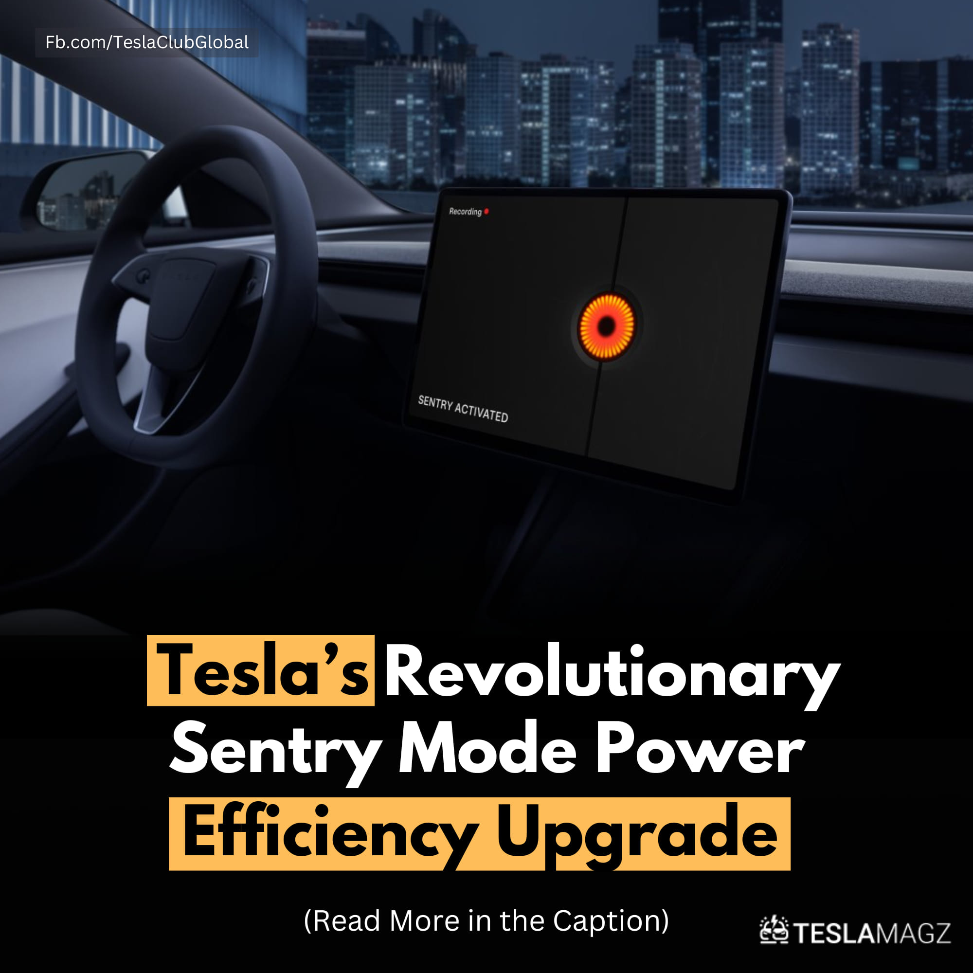 TESLA Club | What Tesla is Changing to Improve Sentry Mode Efficiency ...