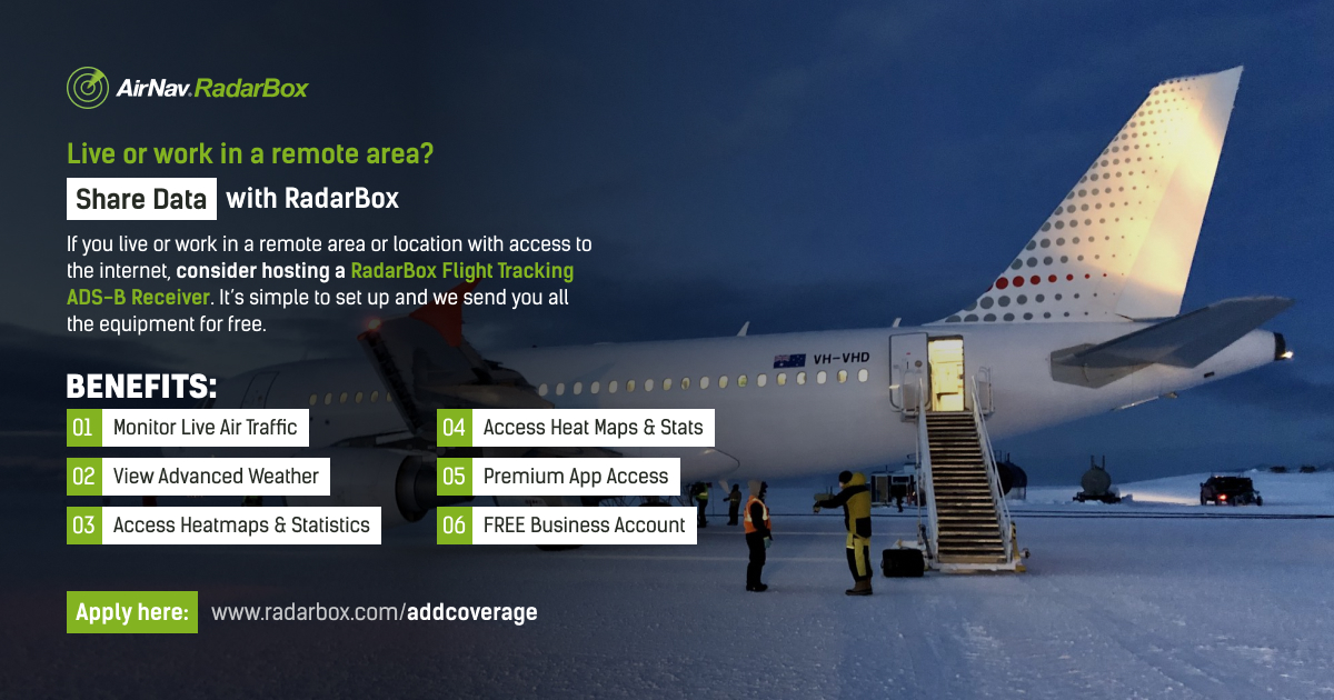 AirNav Radar - 🌍 Become a RadarBox feeder and connect with... | Facebook