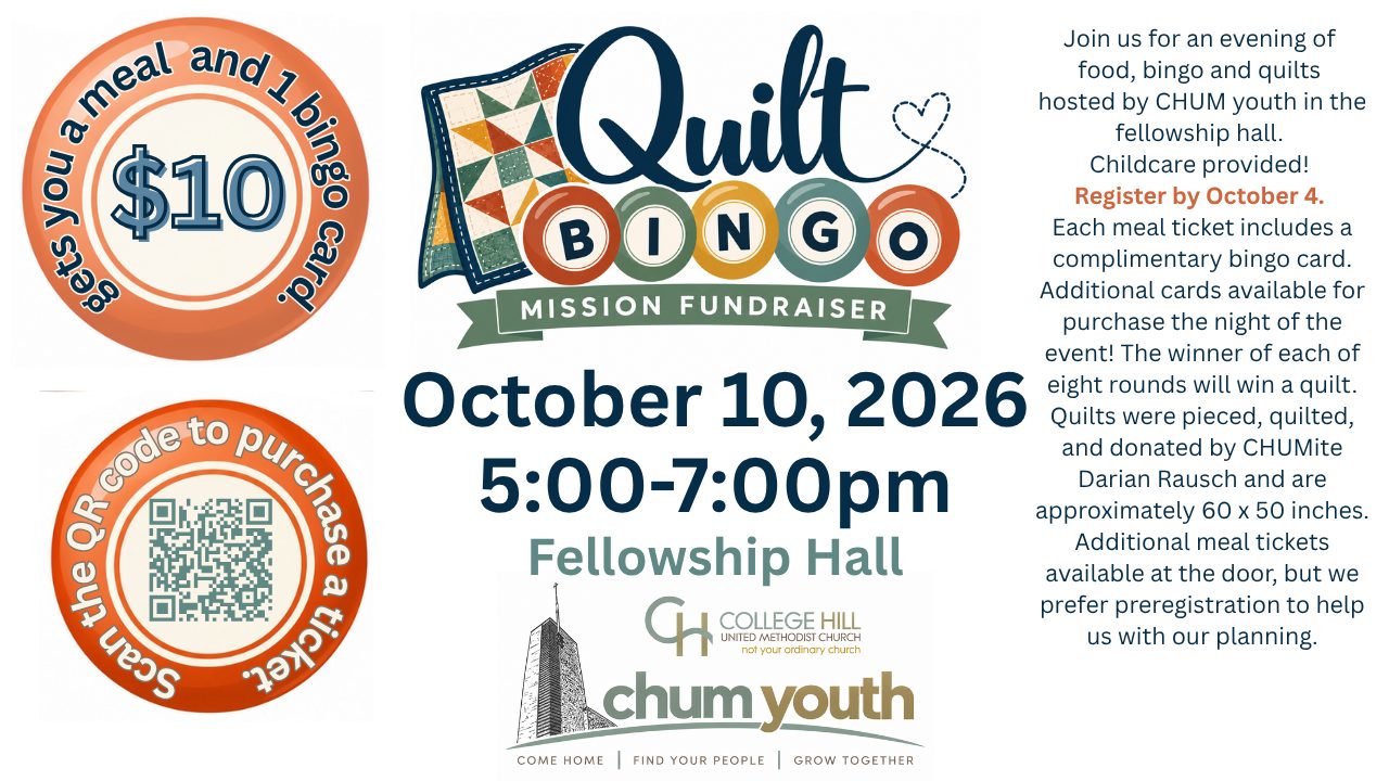 Quilt Bingo Youth Fundraiser