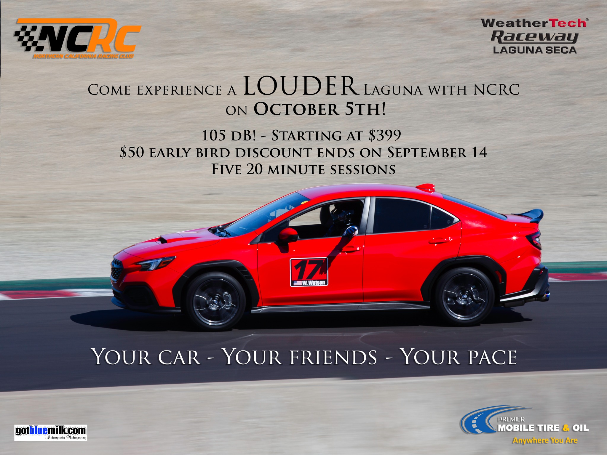 Northern California Racing Club | Healdsburg CA