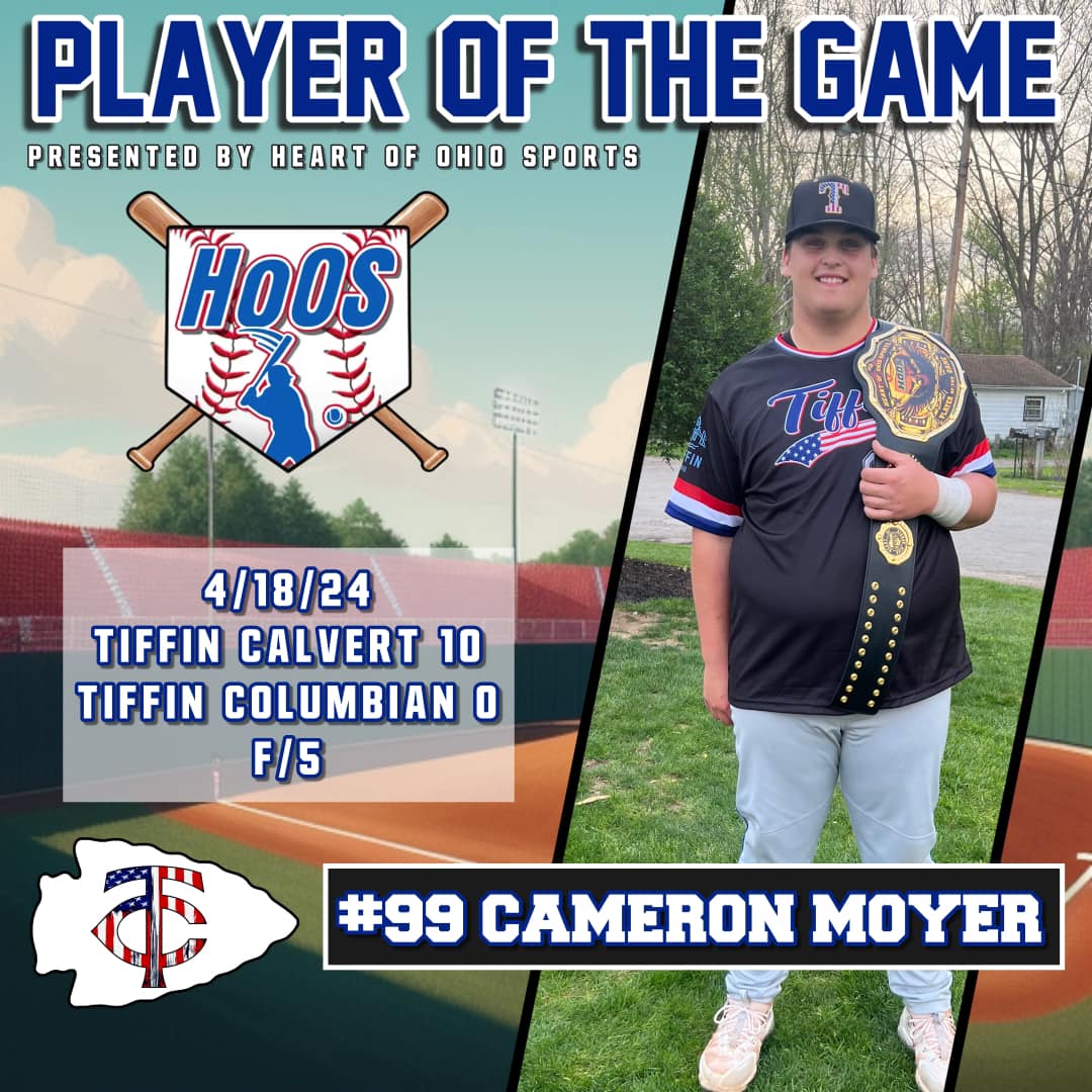 Heart of Ohio Sports - ⚾️ Congratulations to Cameron Moyer for his ...