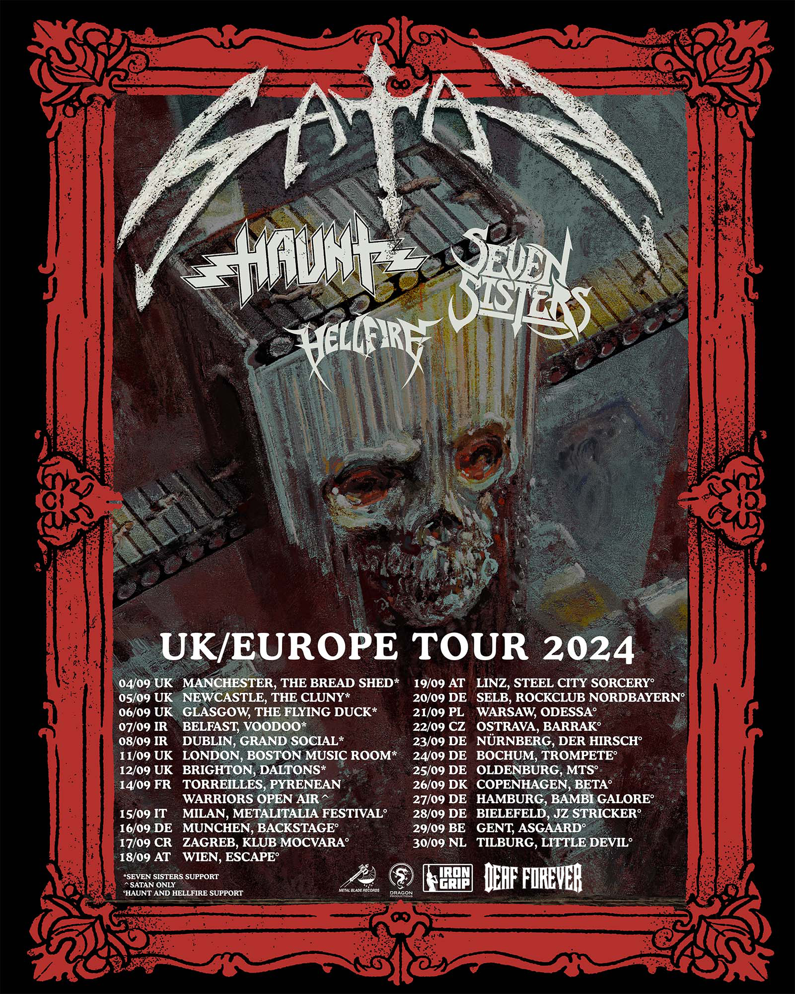 Midnight's Satanic Royalty 15th anniversary tour live at