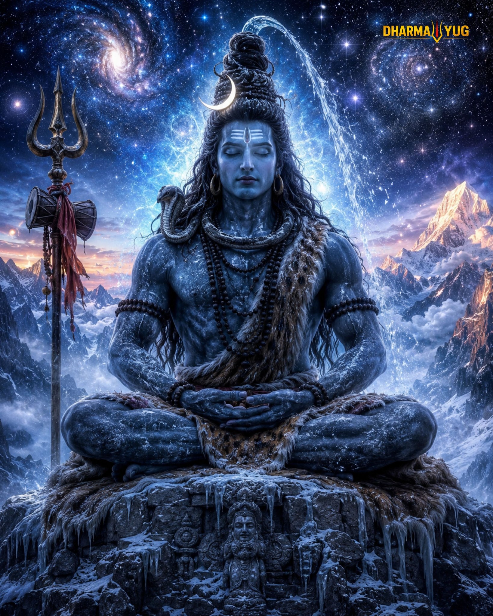 【12”】Illegal Illusion '00 /Shiva Chandra Shiva's destruction of illusion and ignorance