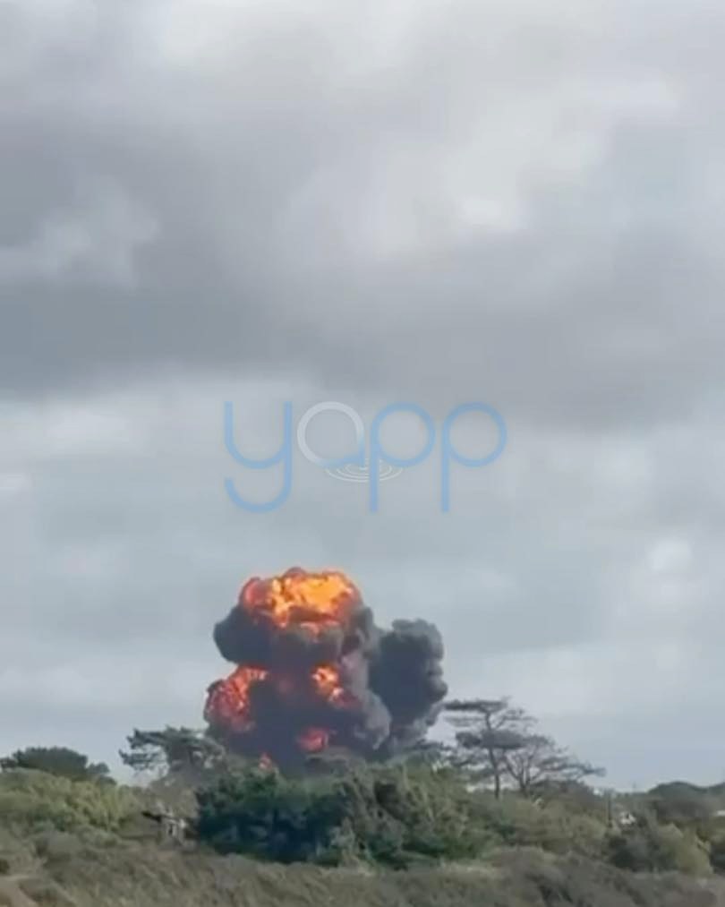 RAF Training Jet Crashes in North Wales