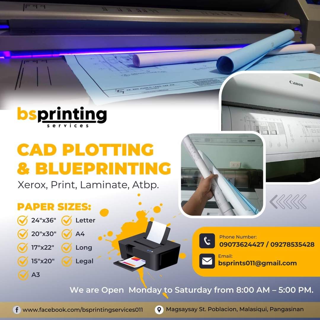 BS Printing Services | Malasiqui