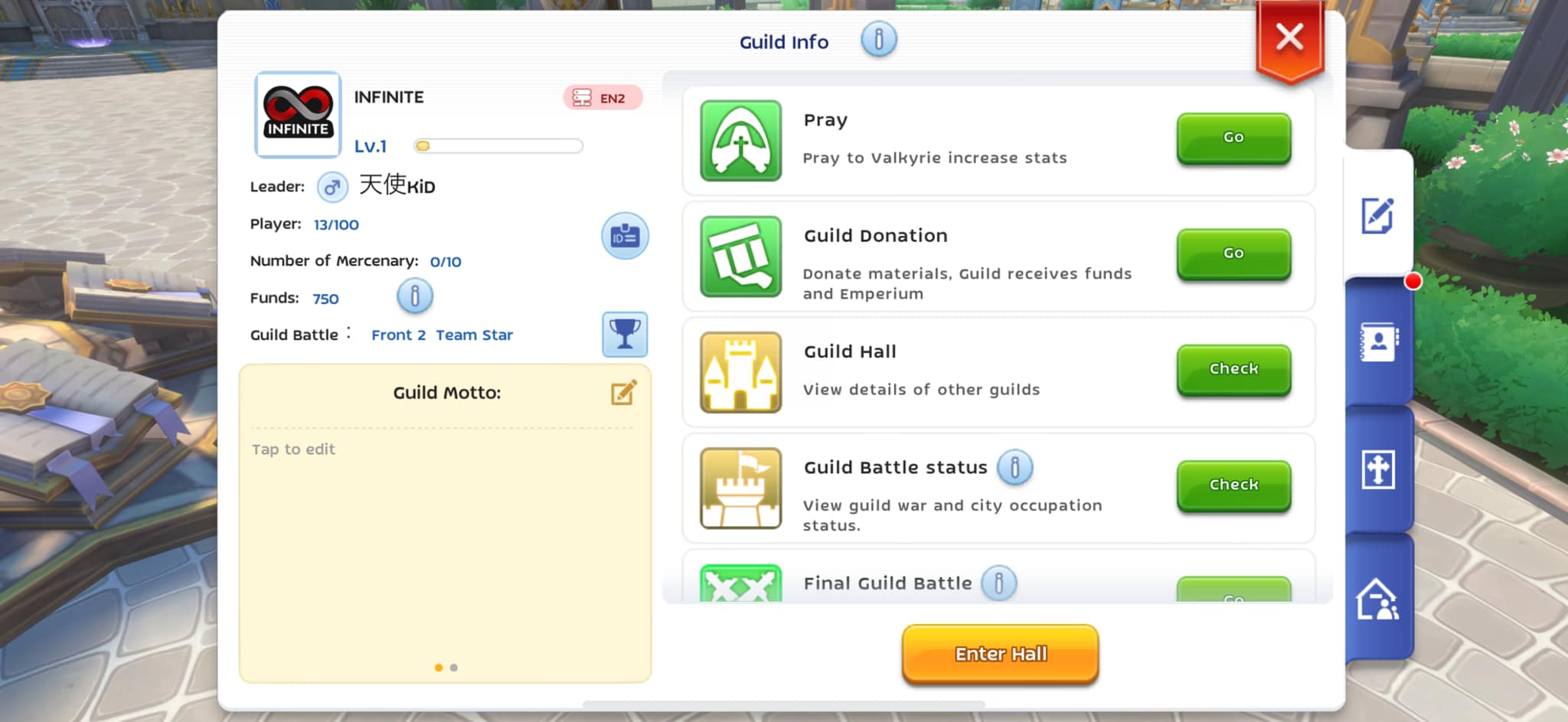 KiD - INFINITE is recruiting for ROM CLASSIC for CBT Guild... | Facebook