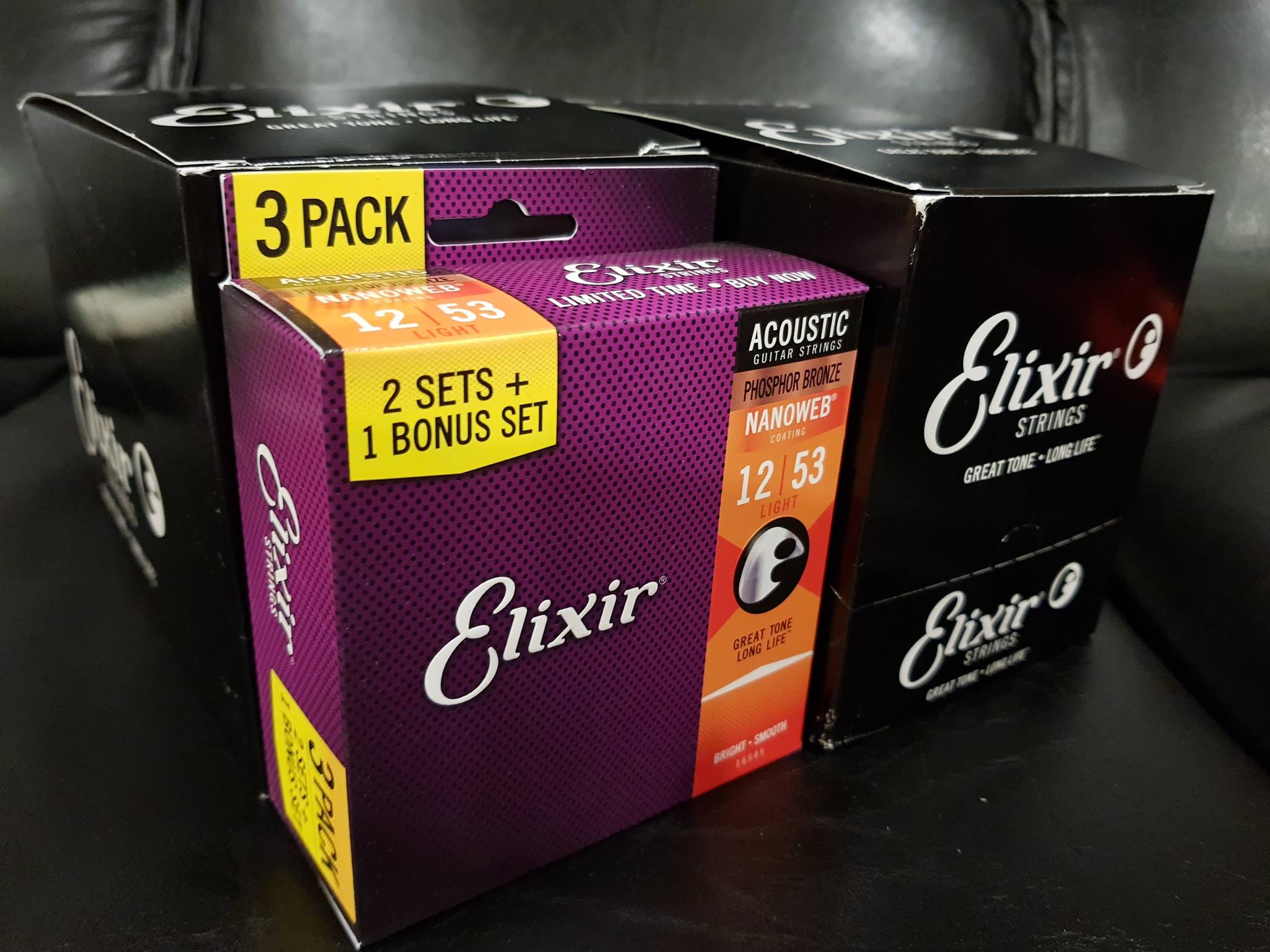มาช้าหน่อย แต่มาแระ Elixir pack 3... - Yellowmama Guitarshop | Facebook