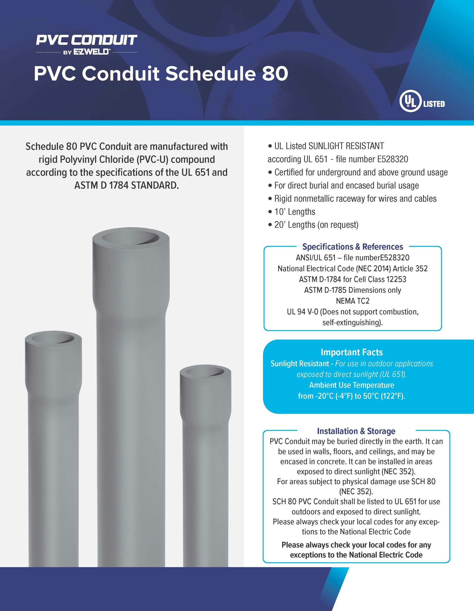 E-TEL - Check out the range of PVC conduit at Alva!💫 They...