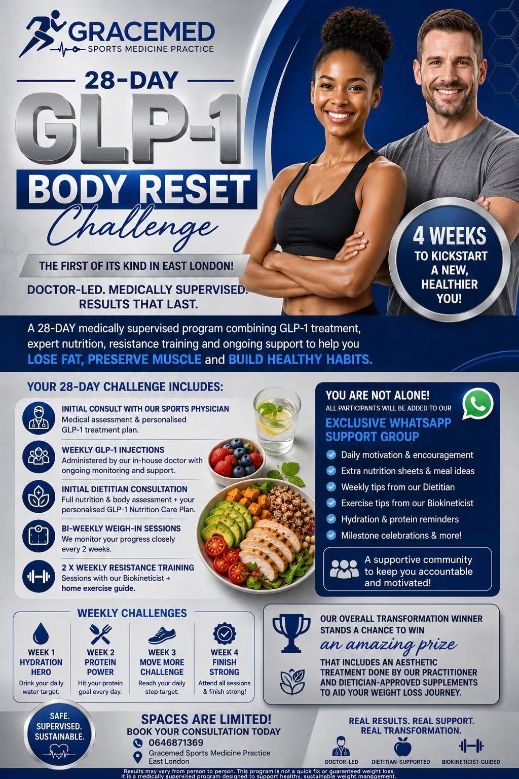 🎉 BIG NEWS! 🎉 Our GLP-1 Reset Challenge is now available on Payflex! Start your health journey today and pay in 4 interest-free instalments. There's never been a better time to invest