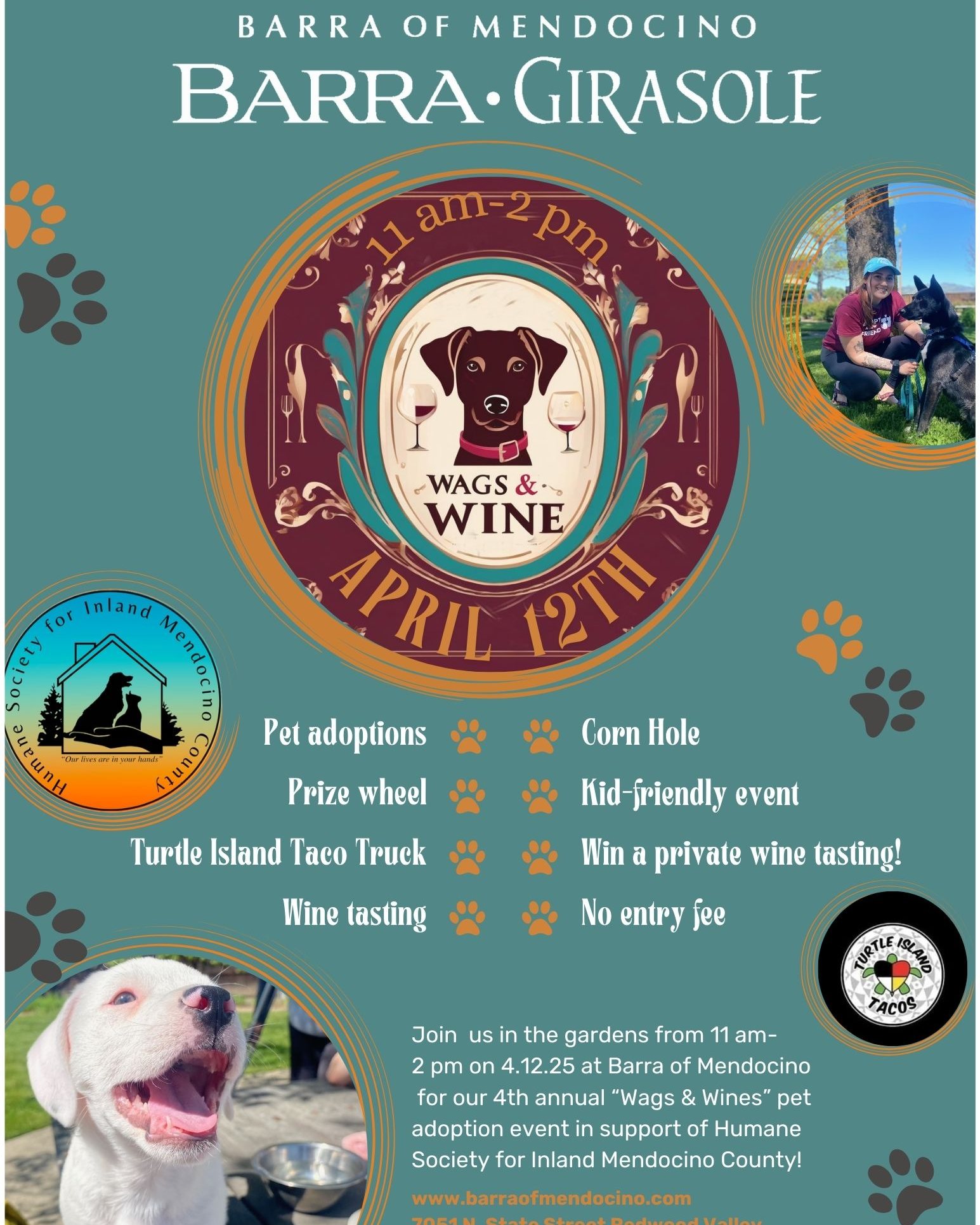 Humane Society for Inland Mendocino County | Redwood Valley CA