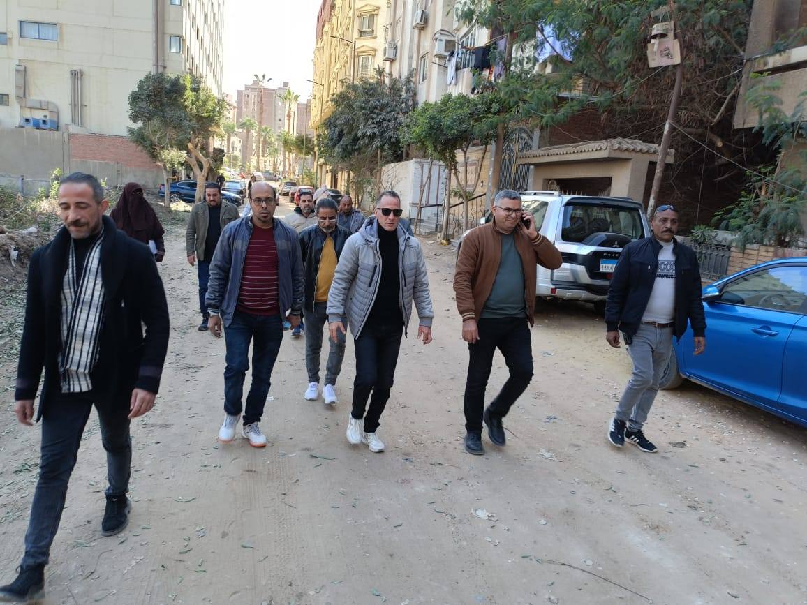 محافظة الجيزة - محافظ الجيزة يتابع أعمال رفع كفاءة شارع... | Facebook