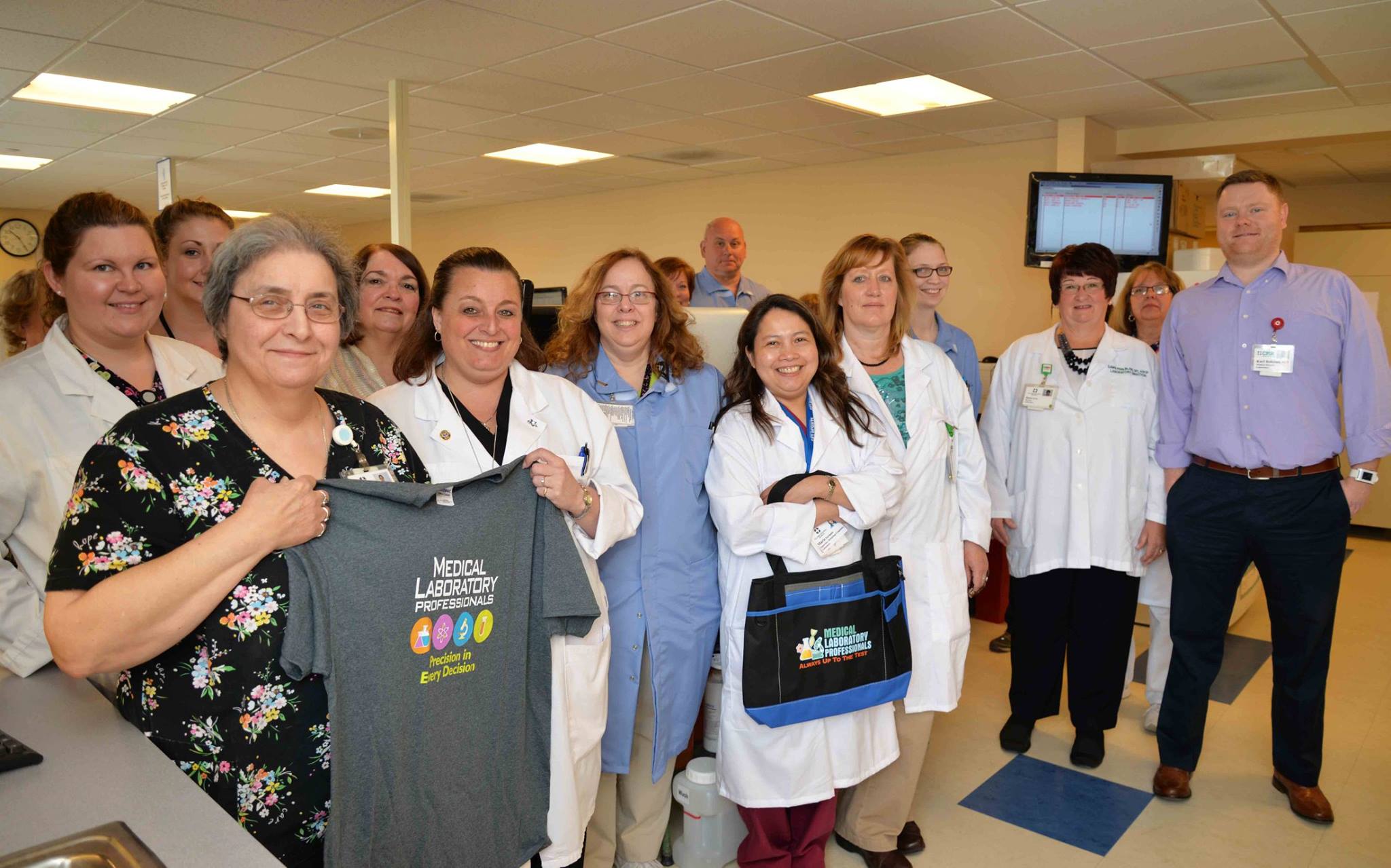 Columbia - To celebrate National Medical Laboratory Professionals Week ...