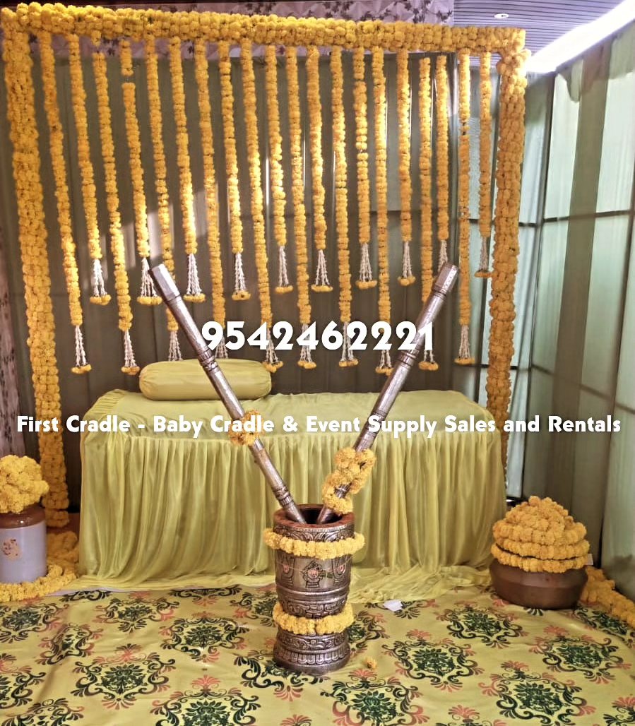 🌼 **Add a Touch... - First Cradle - Designer Cradles For Rent | Facebook