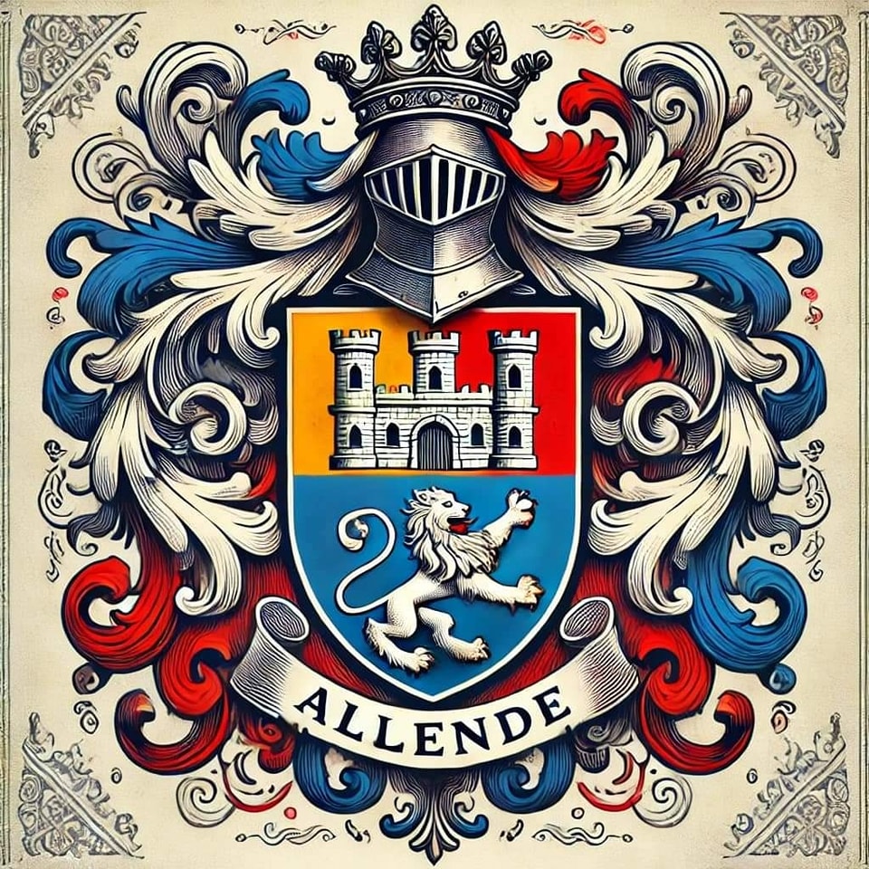 𝐸𝑙 𝑎𝑝𝑒𝑙𝑙𝑖𝑑𝑜 𝗔𝗹𝗹𝗲𝗻𝗱𝗲 El apellido Allende tiene raíces en la península ...