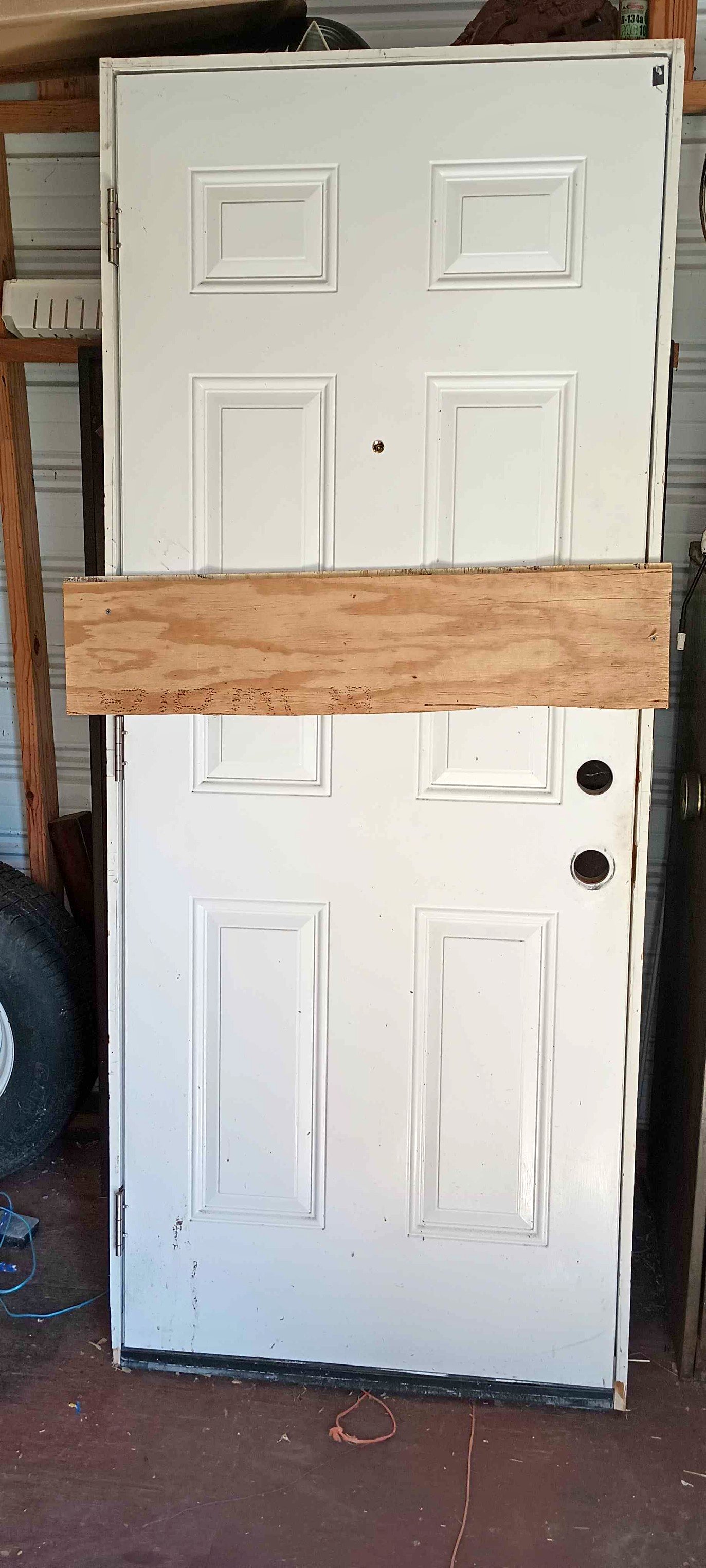 32 inch exterior door with frame - Storage Sheds - Santa Fe, Tennessee ...