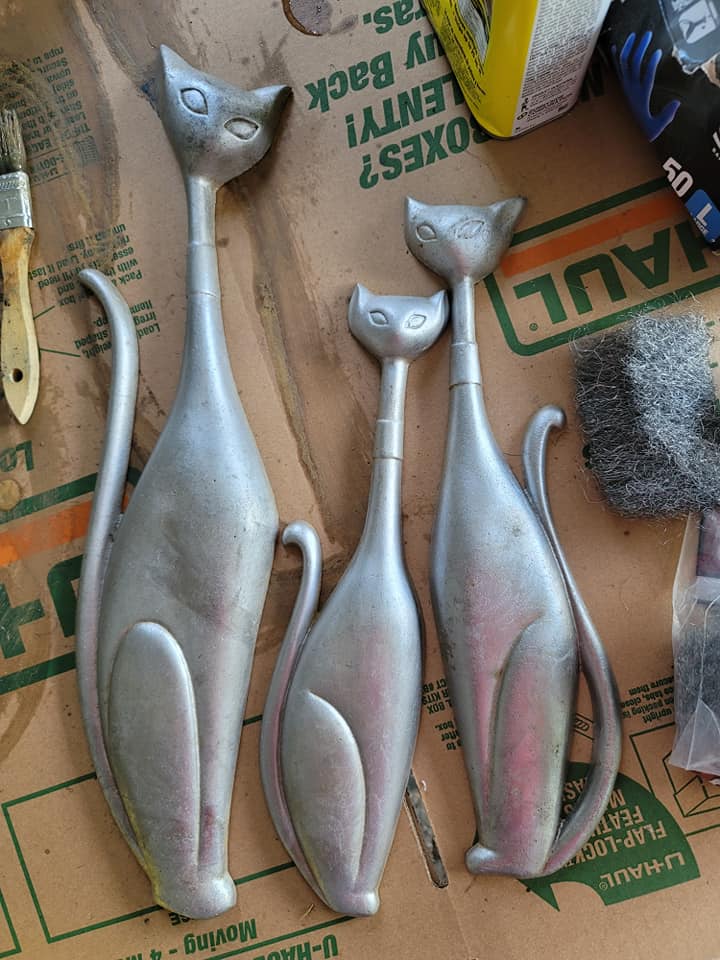 Restoring a set of aluminum Sexton Cats