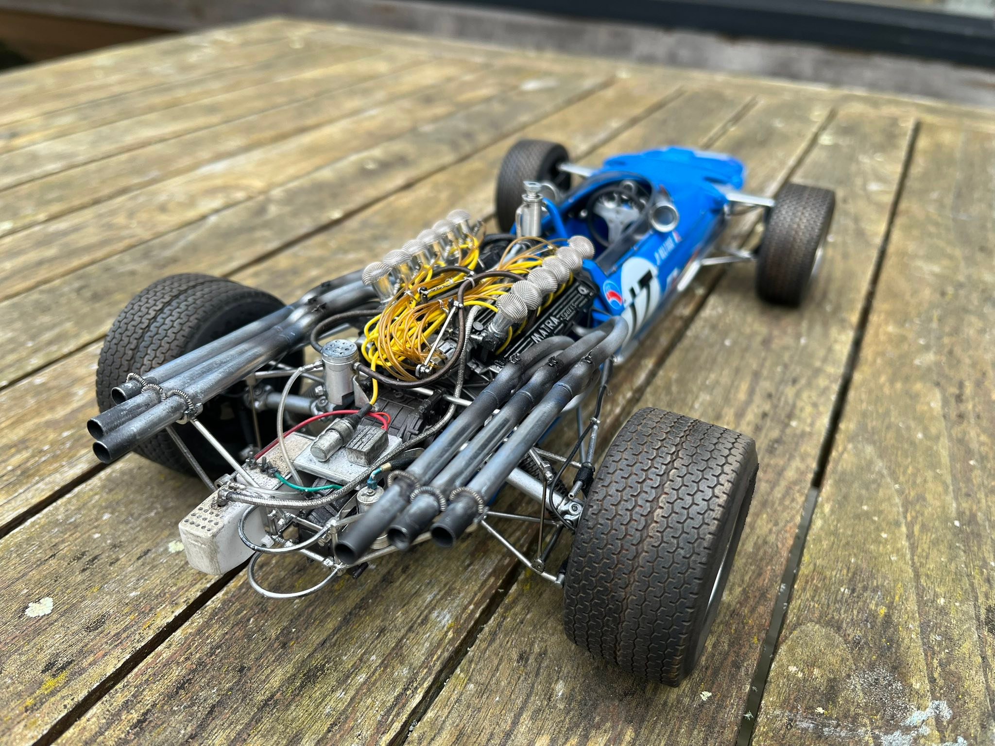 Building 1/12 scale Matra MS11 model